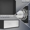 Luxrite Luxrite Square LED Up and Down Wall Sconces, 5CCT 2700K-5000K, 15W, 1000LM, IP65, ETL - Black 2-Pack LR40312-2PK - alternate 7